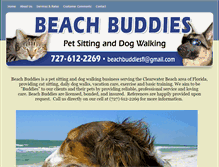 Tablet Screenshot of beachbuddiesfl.com